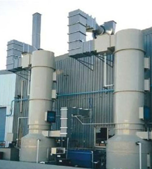 电镀酸碱废气处理设备 工业废气治理设备