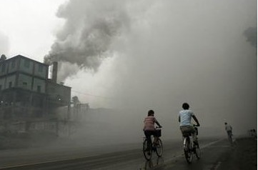 工业废气对环境的污染现象